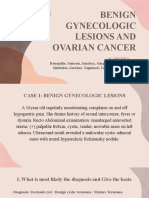GYNE SGD - Benign and Ovarian Cancer