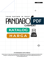 Pricelist Pandaboo 2021