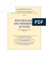 Psychologie Des Minorites Actives
