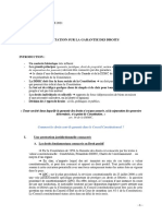 Dissertation Sur La Garantie Des Droits