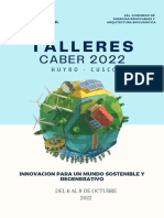 Brochure Talleres - CABER 2022