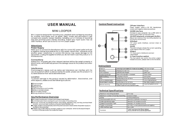 Manual LOOPER V05 (EN) 20200722 PDF