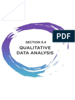 5.4 Qualitative Data Analysis 050219