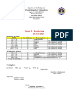 Class Program Full Face To Face Classes 2022-2023 Grade IV