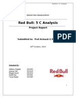 Red Bull 5 C Analysis Report