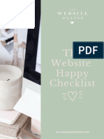 Website Happy Checklist