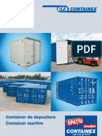 Containex - Container de Depozitare - Container Maritim