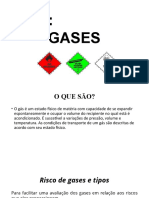 Riscos de gases inflamáveis, tóxicos e asfixiantes