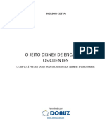 Ebook o Jeito Disney de Encantar Os Clientes