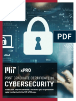 Brochure MIT XPRO Cybersecurity Professional Certificate Batch 6