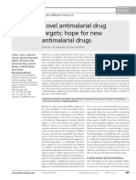 Alam2009 - Novel Antimalarial Drug Target
