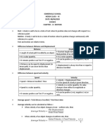 Worksheet#2 - Science - Class 9