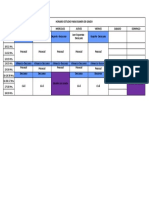 Calendario de Estudio EXAMEN DE GRADO