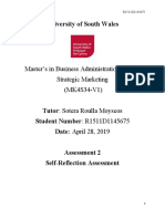 Assessment 2 Strategic Marketing