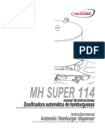 GESAME - Manual MH Super 114 No. 114592NSF - Friogan