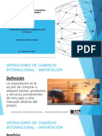 Actores y operaciones de comercio internacional