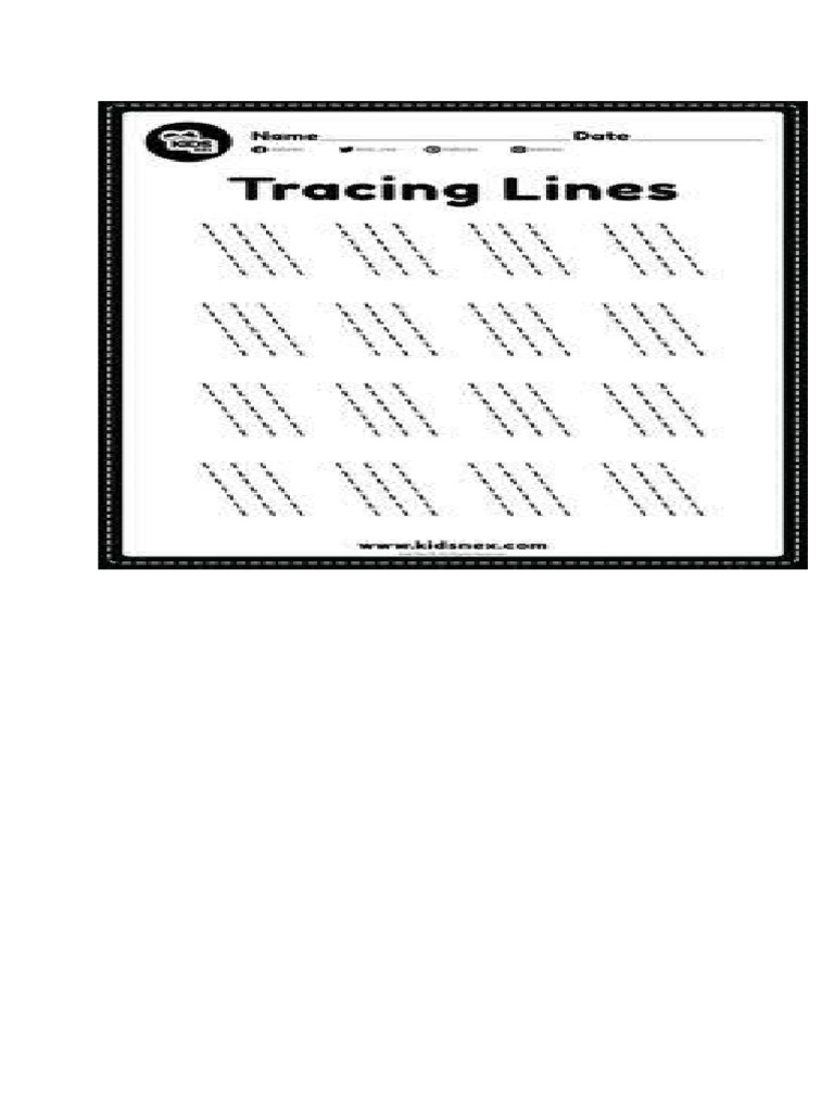 Tracing Lines | PDF
