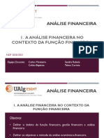 Capítulo 1 A Análise Financeira No Contexto Da Função Financeira