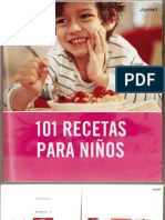 101 recetas para niños