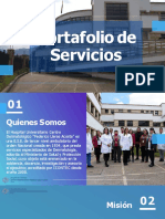 Portafolio de Servicios 2022