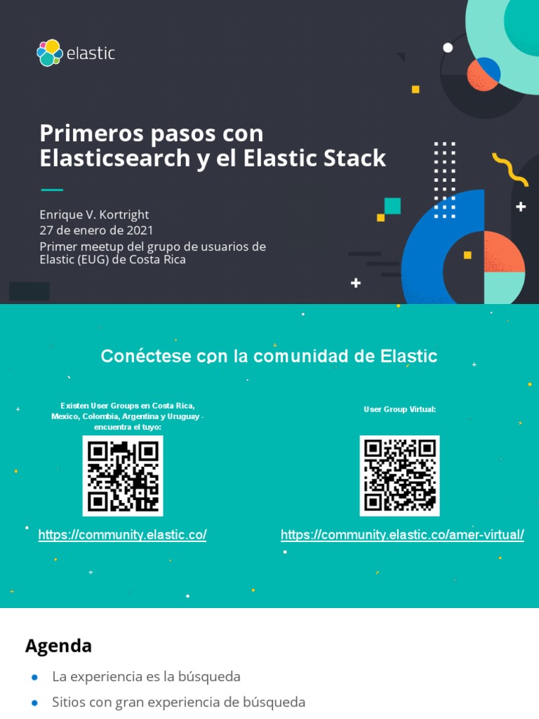 Meetup Elastic Costa Rica: Introducción a Elasticsearch y Elastic Stack ...