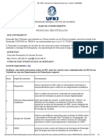 SEI - UFRJ - Promoção Sem Titulação (Classe B Ou C) - Docente - PR4 - REPBC