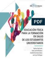 Educación Física para La Formación en Salud de Los Estudiantes Universitario