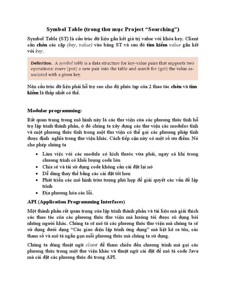 Symbol Table | PDF