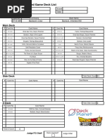 dragon ball super card game checklist Dragon Ball Super Card Game: THE GREATEST META DECK TIER LIST!