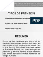 Tipos Prension