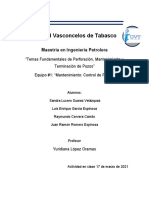 Universidad Vasconcelos de Tabasco: Maestría en Ingeniería Petrolera