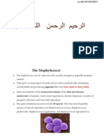 The Staphylococci: Membranes of Humans Others Cause Suppuration, Abscess Formation, A Variety of