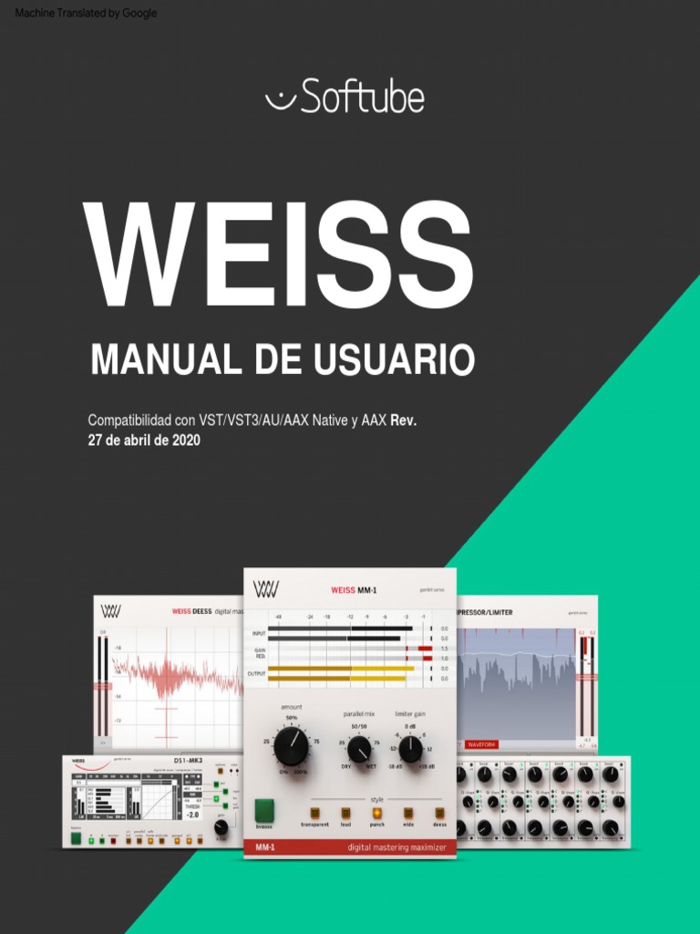 Weiss User Manual | PDF | Frecuencia | Metadatos