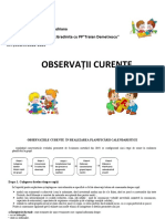 Caiet de Observatii Curente