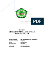 Buku Kegiatan Mos