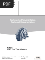 Matryx Vane Actuator Technical Data