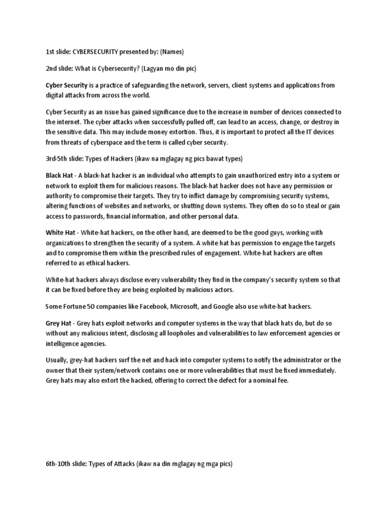 Seminar Cybersecurity | PDF | Security | Computer Security