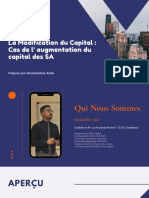 Augmentation Du Capital