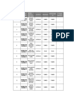 Cuadro de Correspondencia Informe Tecnico