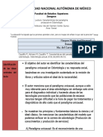 Paradigma unicausal Odontología