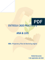 Ana y Luis 2 Proyectos y Plan de Marketing Digital