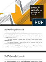 Marketing MGT Module 2 - Analyzing The Marketing Environment and Its Impact On Strategy