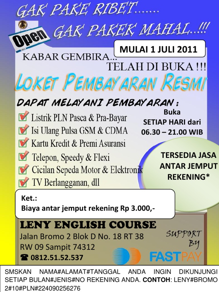 Contoh Brosur Outlet Leny1 | PDF