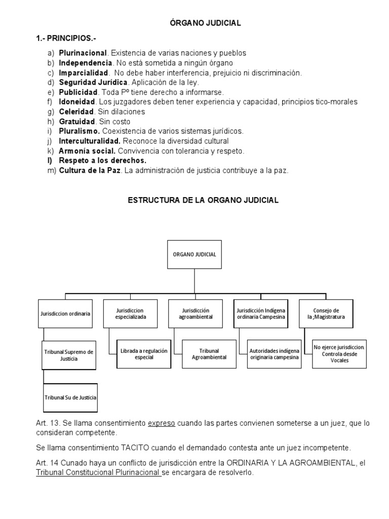 ÓRGANO JUDICIAL Codigo | PDF | Jurisdicción | Juez