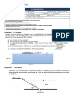 Examen Parcial I Mecanica de Fluidos Ucv