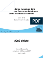 Que Chiste_SEP Materials_Manuel Escamilla 2012