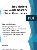 431667355 the United Nations and Contemporary Global Governance