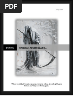 Download An Essay about death by Michael SN59752171 doc pdf