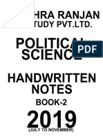 Shubhranjan Political Science Notes Book-2