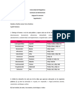 Seminario de Morfosintaxis: Ariguaní IV semestre